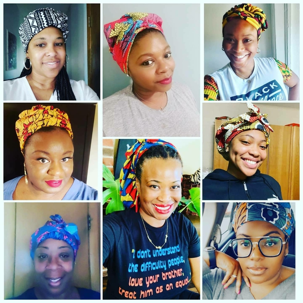 Satin-lined Wrap Bonnets & Turbans - Picture 1 of 8